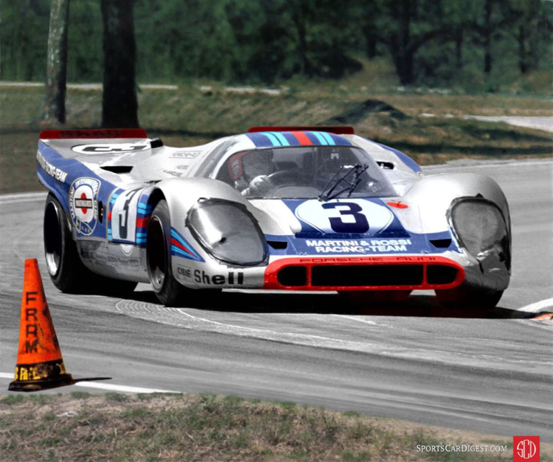 Illustration for article titled Teutonic Tuesday: #3 Martini Porsche 917K